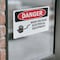 Signmission High Voltage Electrical Equipment Danger Sign, Vinyl Decal, 10in W x 7in L, 2PK OS-2PACK-DS-D-710-L-1329 - alternate 7